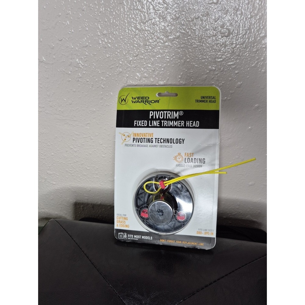 Weed Warrior PIVOTRIM 17233 Fixed Line Trimmer Head .080‎ - .095 IN--NEW